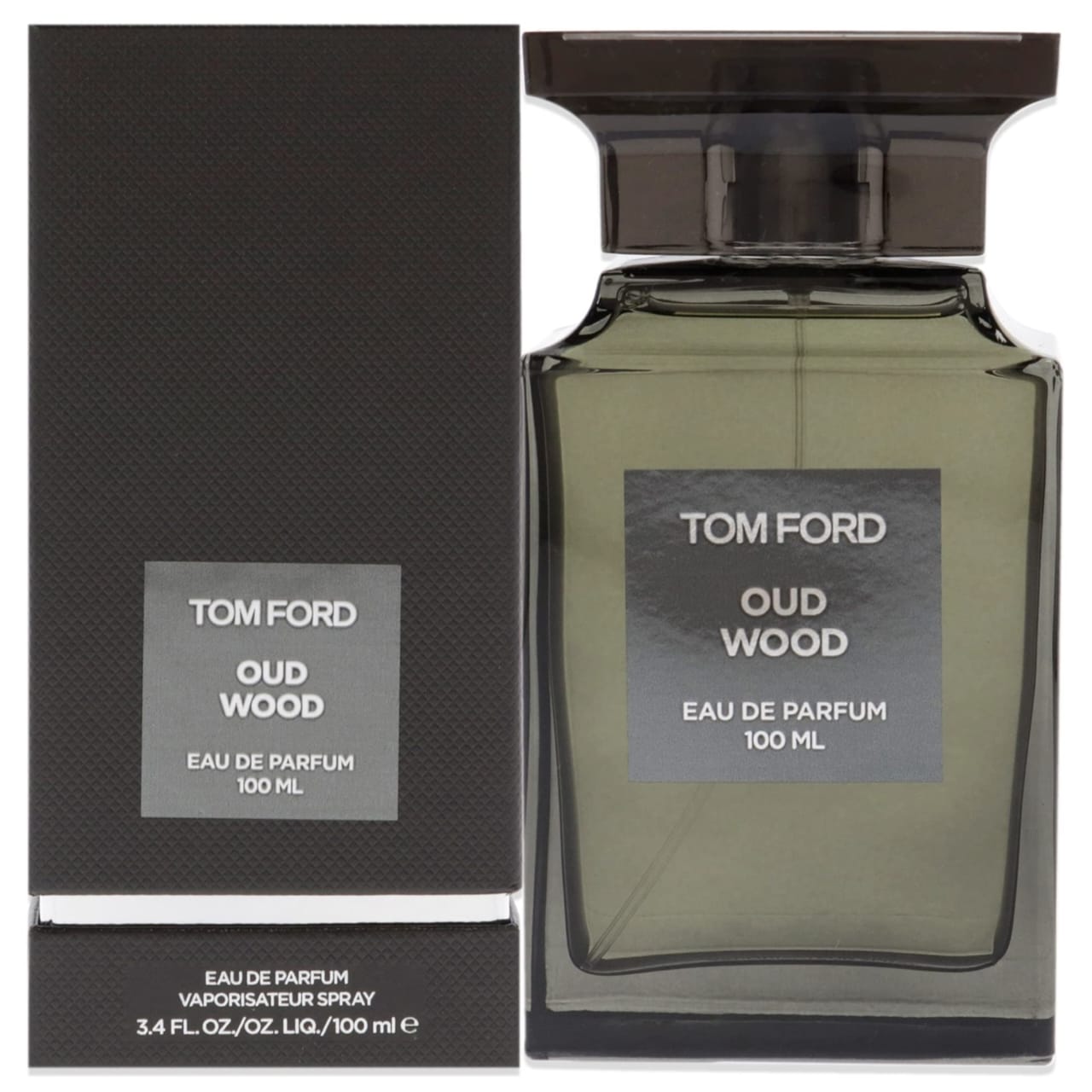 Tom Ford Oud Wood Eau de Parfum 100ml (3.4 fl oz) | Luxury Woody Amber Fragrance for Men & Women