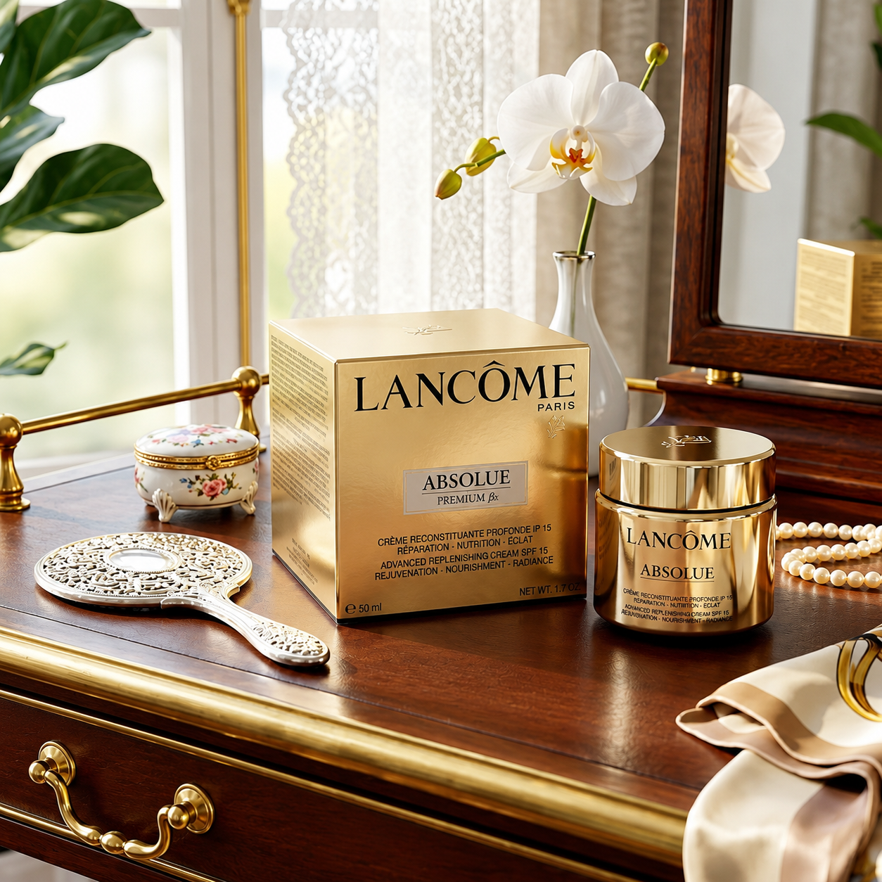 Lancôme Absolue Premium Bx Advanced Replenishing Cream SPF 15 1.7 oz / 50 ml