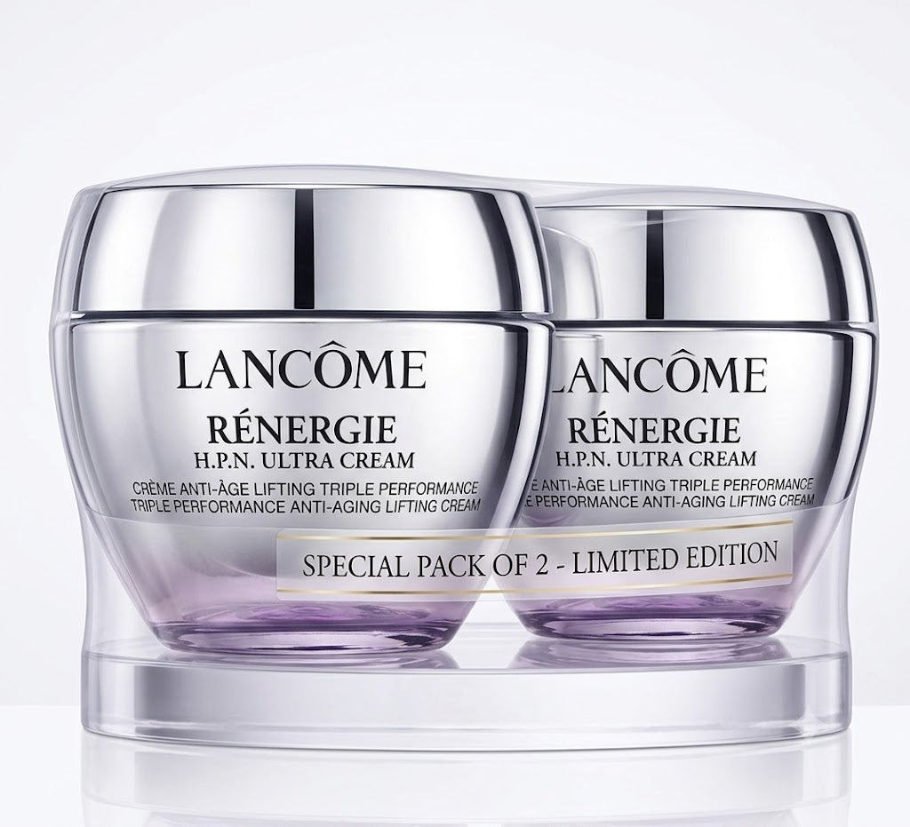 Lancôme Rénergie H.P.N. Ultra Cream Limited Edition Duo Pack | Anti-Aging Lifting Face Moisturizer | 2 x 50ml (1.69 oz) | Special Pack of 2
