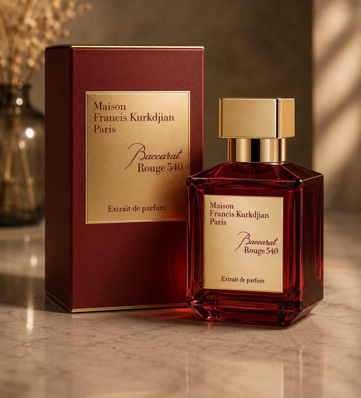 Maison Francis Kurkdjian Baccarat Rouge 540 Extrait de Parfum 70ml (2.4 fl oz) | Unisex Amber Floral Luxury Fragrance