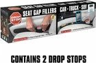 Drop Stop - The Original Patented Car Seat Gap Filler (Shark Tank) - Set of 2